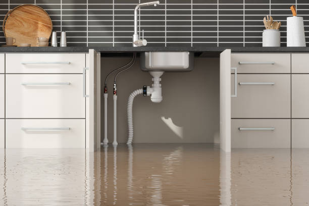 Water damage restoration process in Newmanstown, PA